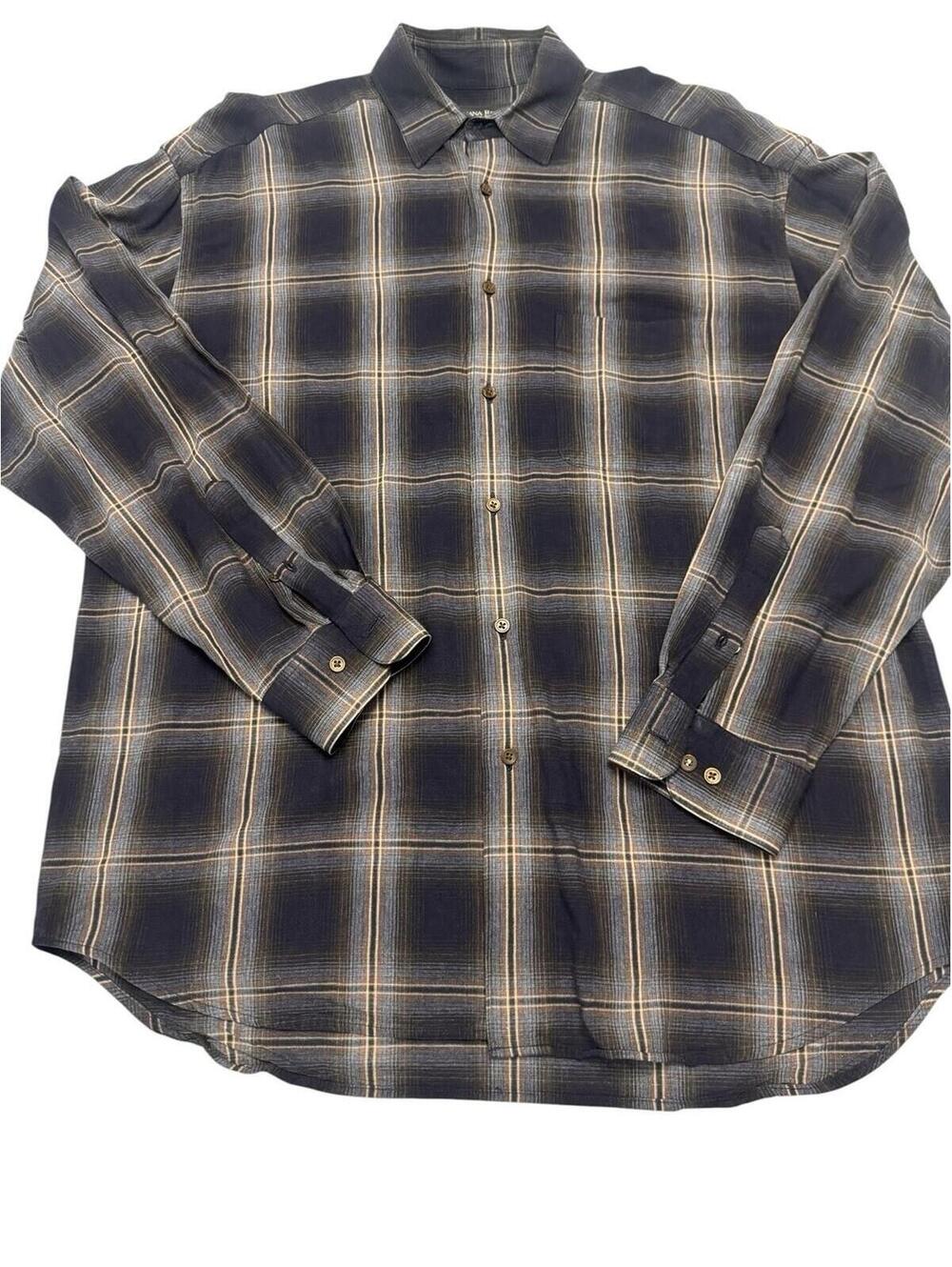 Banana Republic  Men's Large Long Sleeve Plaid Button Down